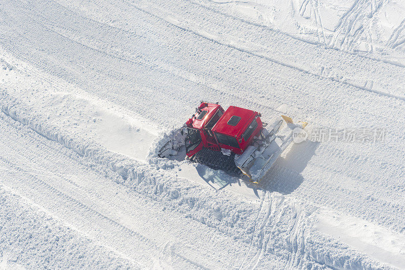 在奥地利工作的雪猫