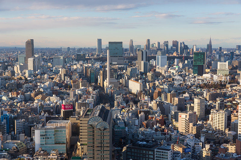 日本东京天际线