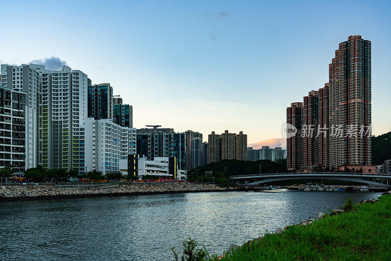 香港的高层住宅大厦