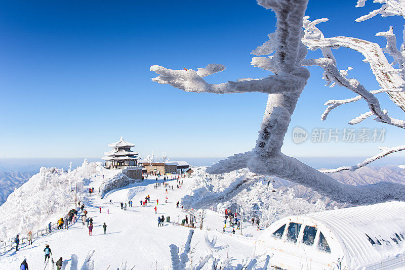 冬季山顶