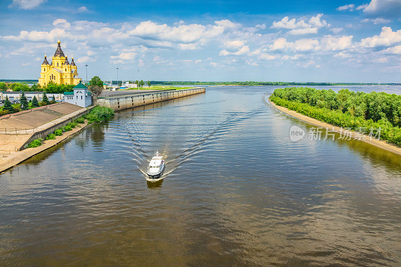 俄罗斯下诺夫哥罗德奥卡河