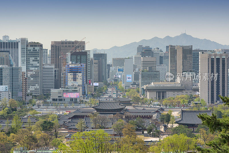 韩国首尔市中心