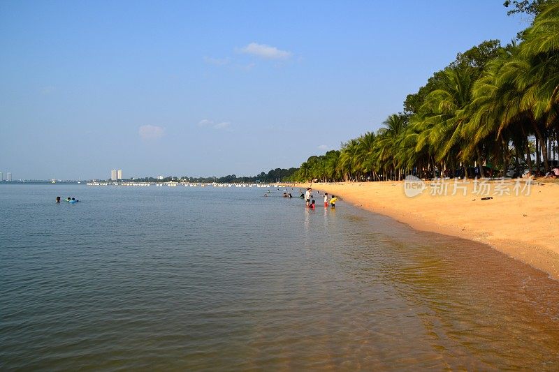邦沙莱海滩，泰国春武里省