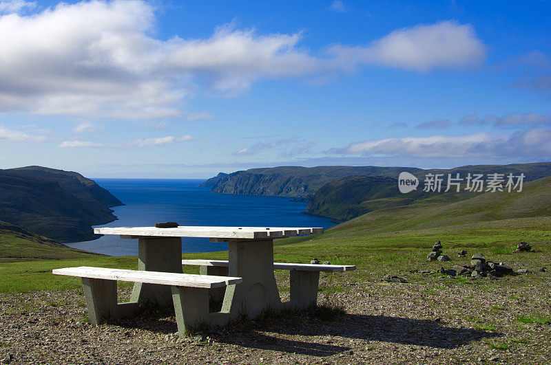 挪威马格罗亚的夏日美景。