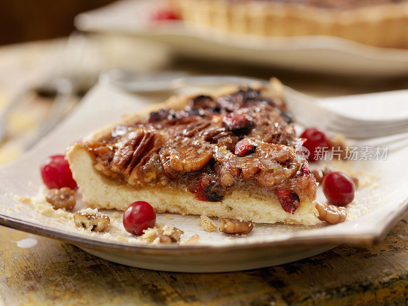 蔓越莓山核桃Crostata