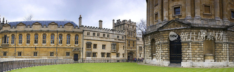 牛津大学的全景