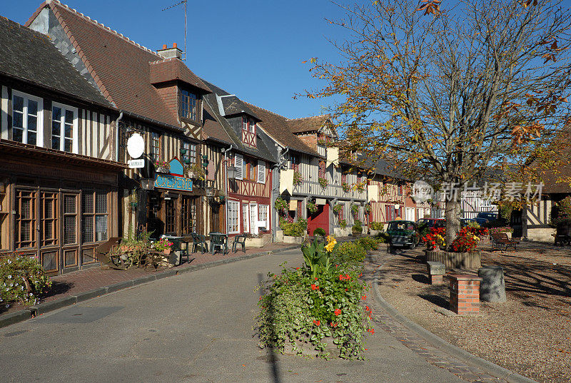 法国村Beuvron-en-Auge