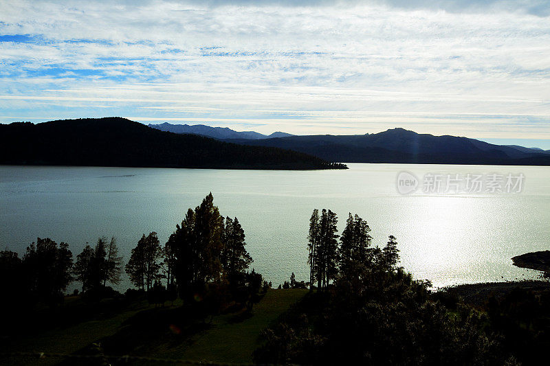 巴塔哥尼亚阿根廷纳韦尔瓦皮湖