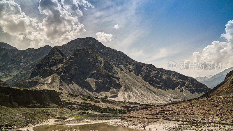 印度河和河谷，巴基斯坦喀喇昆仑