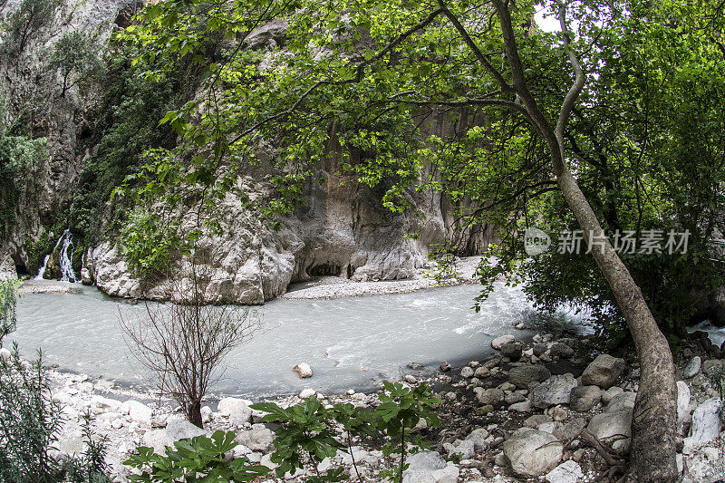 萨克里肯特峡谷费蒂耶土耳其