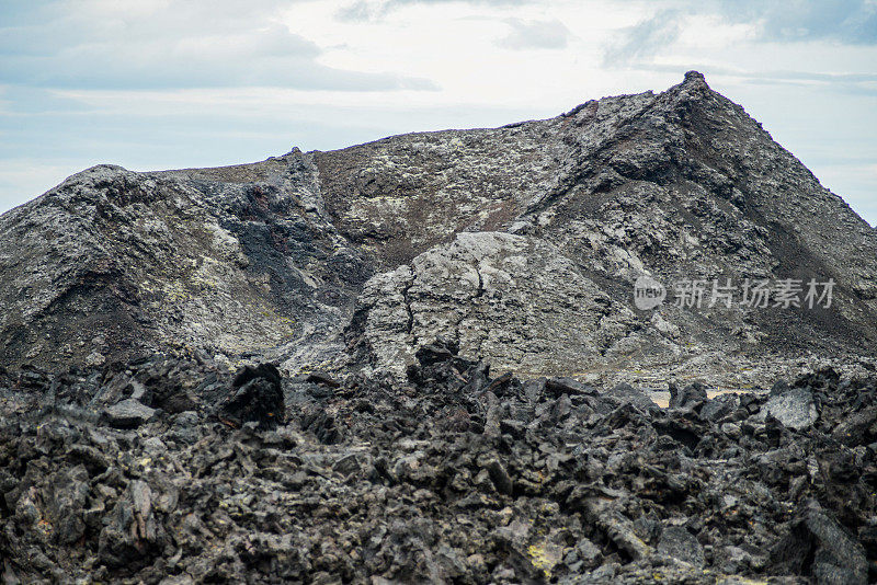 冰岛的火山