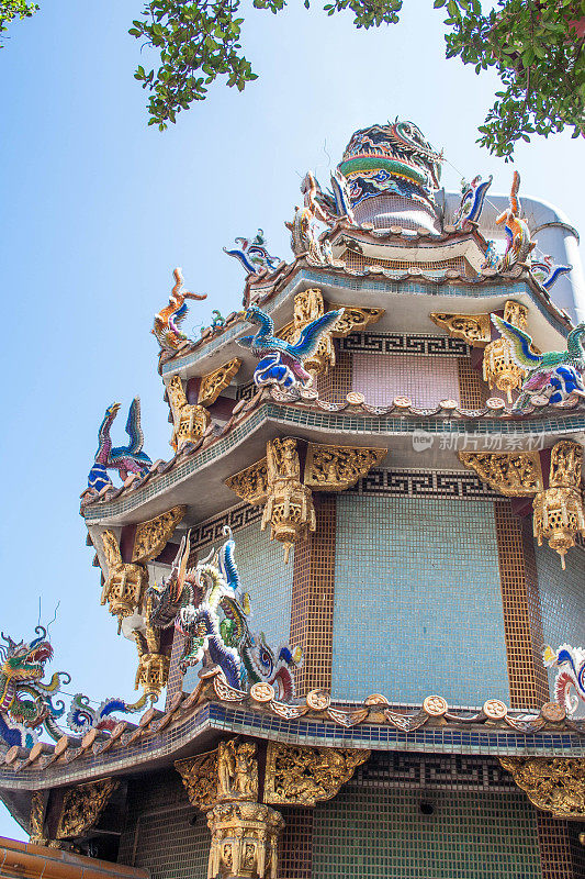 台湾台北梦家龙山寺