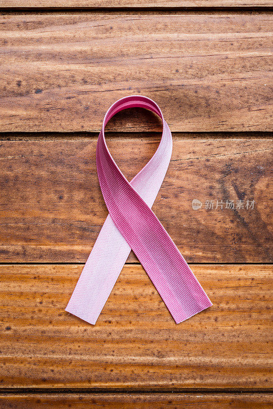 乳腺癌日与丝带-概念形象