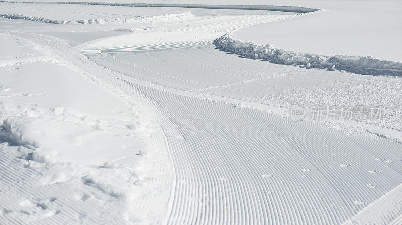 越野滑雪道