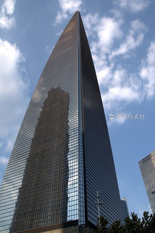 上海环球金融中心摩天大楼，中国