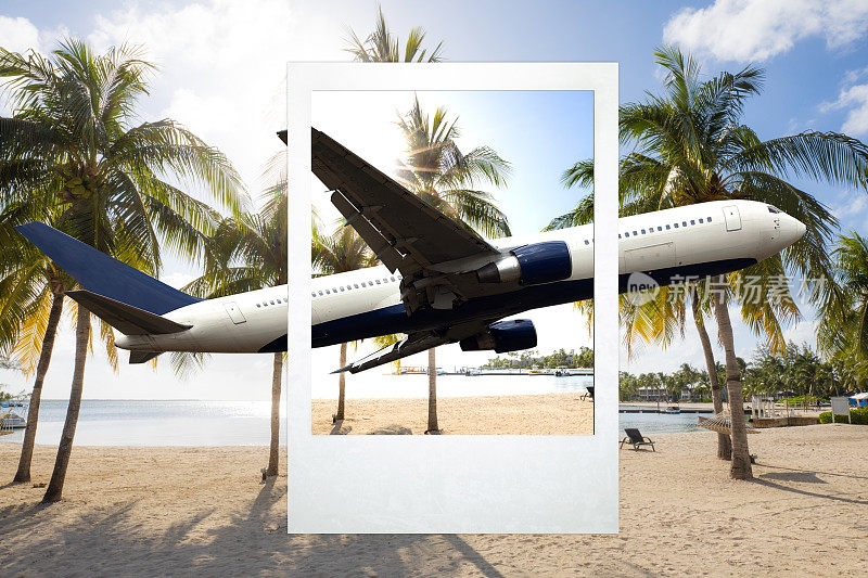 想象一下你下一个飞往热带目的地的航班