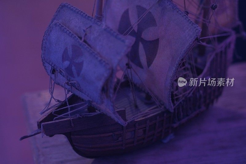 旧海盗船装饰