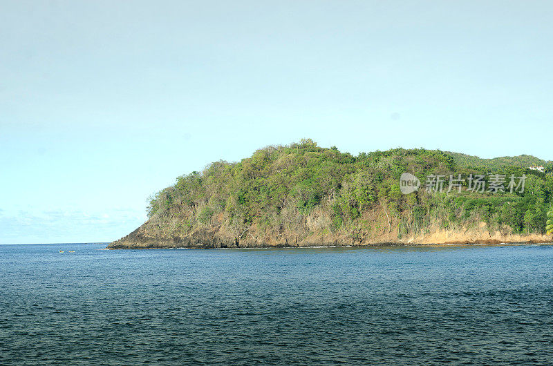 海洋环境中的风景区岬