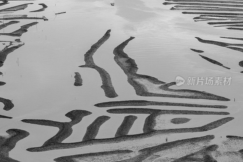 福建霞浦沿岸泥滩