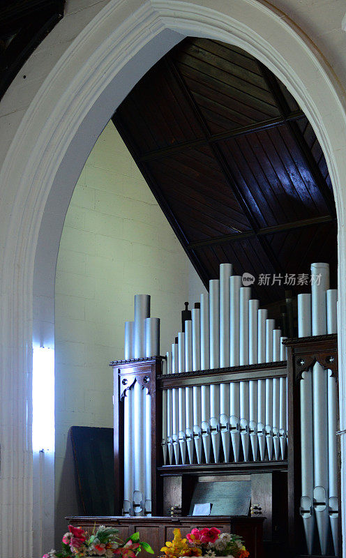 塞拉利昂弗里敦圣乔治大教堂的管风琴