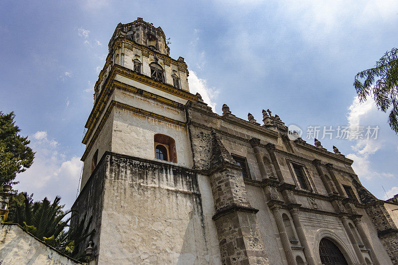 Coyoacan大教堂，Coyoacan，墨西哥墨西哥城