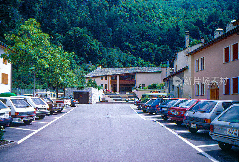 1989年旧正片扫描，波斯基亚沃，瑞士