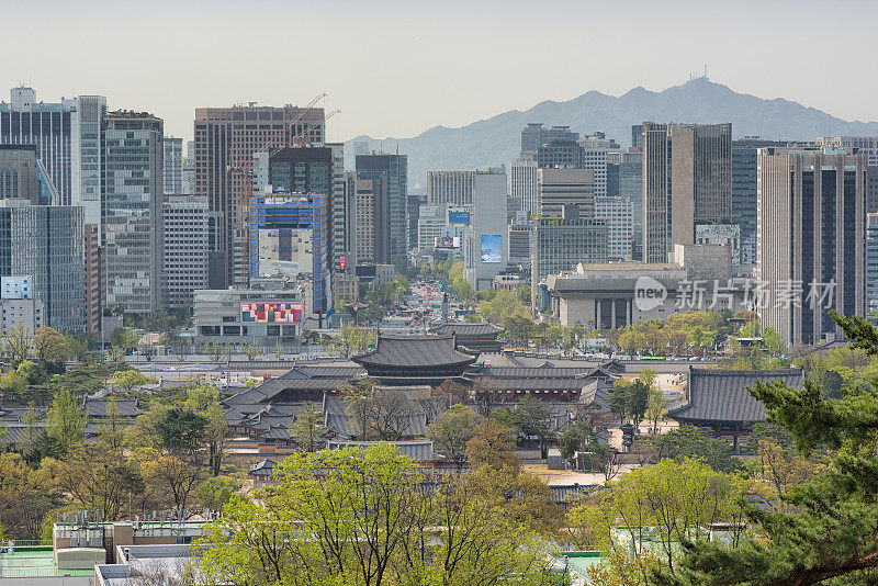 韩国首尔市中心