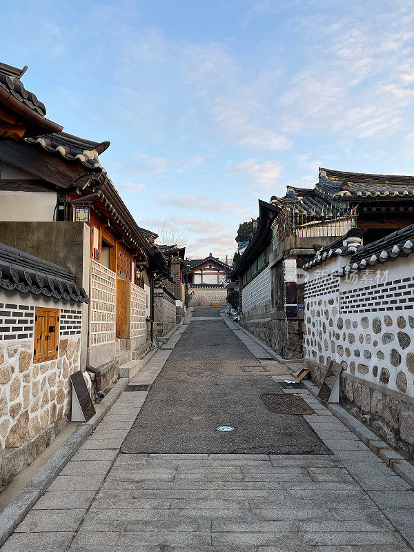 韩国传统的韩屋村