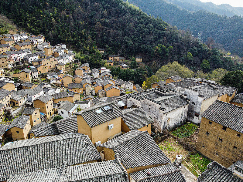 中国安徽省的古村落(燕蝉村)