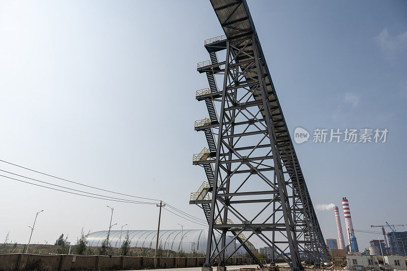 化工厂工业设备楼梯