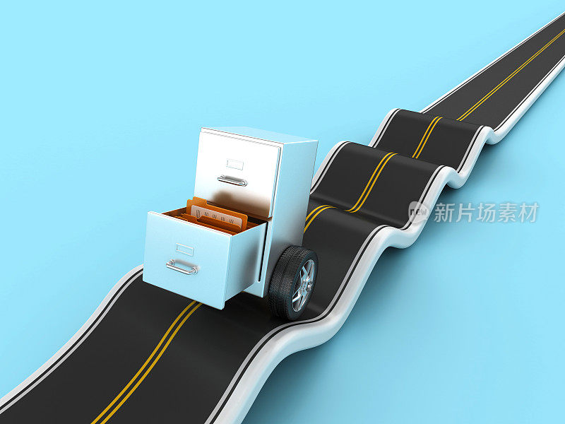 3D道路与车轮存档