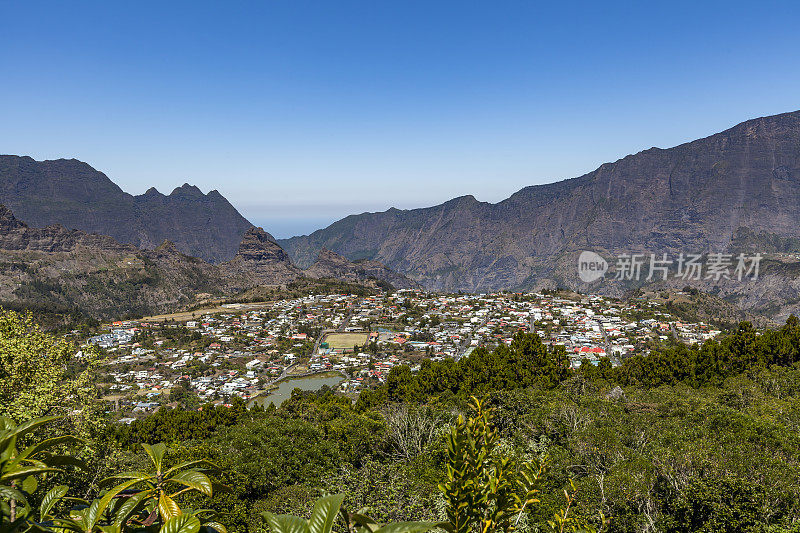 留尼汪岛的西拉奥斯村