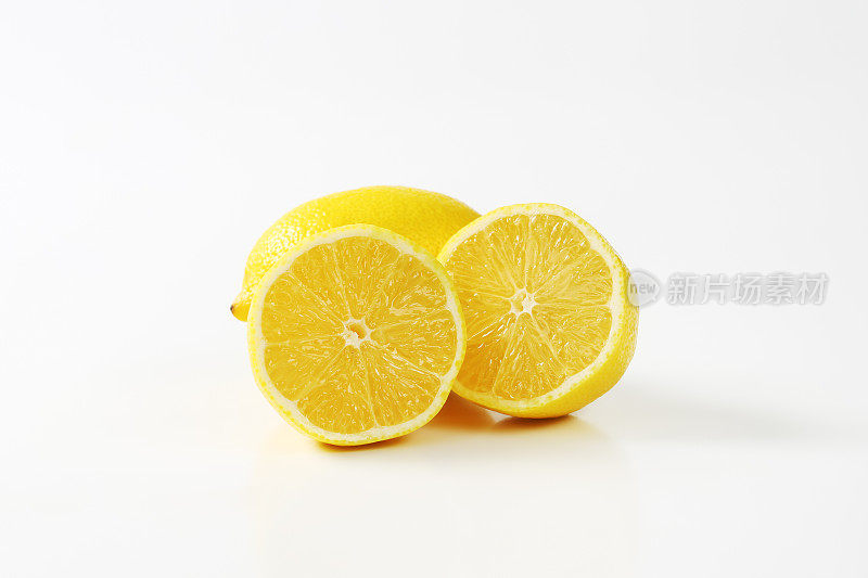 新鲜柠檬水果