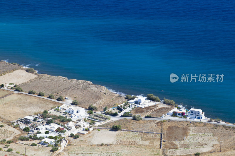 北部海岸线,圣托里尼岛