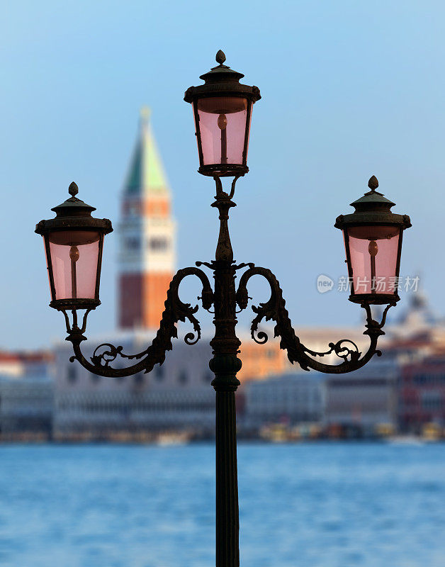 威尼斯的街灯