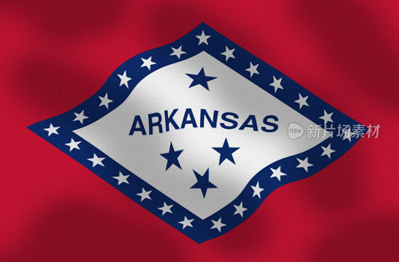舞动的阿肯色州州旗系列