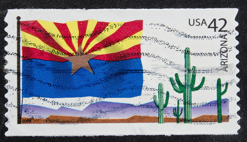 亚利桑那州立大学的邮票