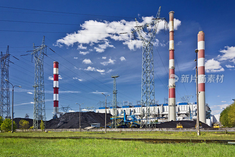 煤炭发电站