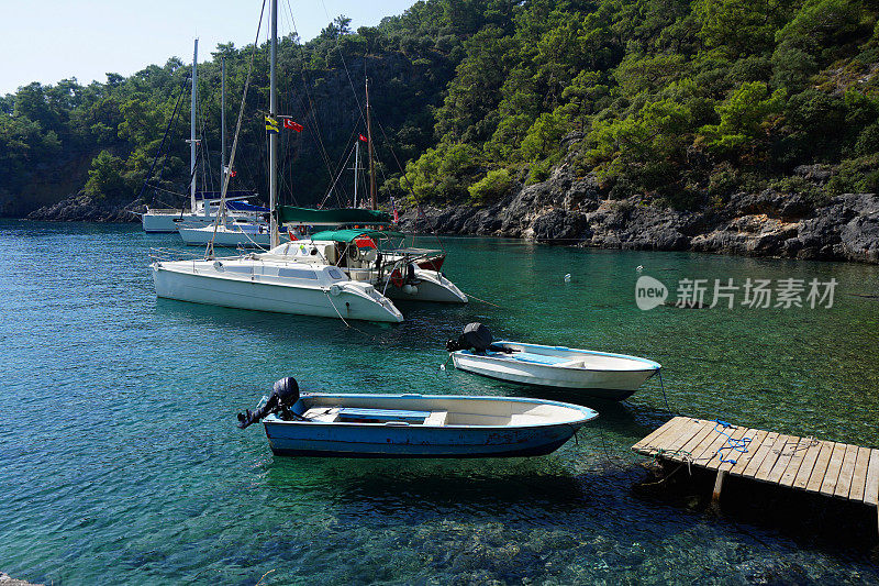 来自Oludeniz的冷水海滩