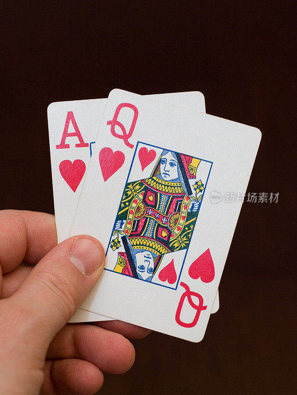 两个扑克纸牌