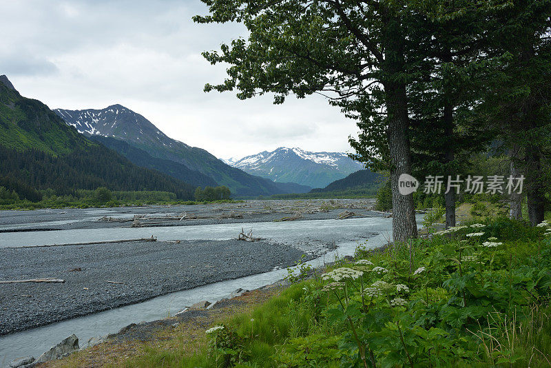 阿拉斯加苏厄德的风景