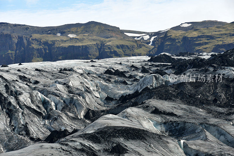 冰岛Myrdalsjokull冰川