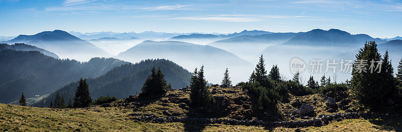 阿尔卑斯山全景