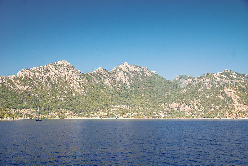 土耳其的海岸线