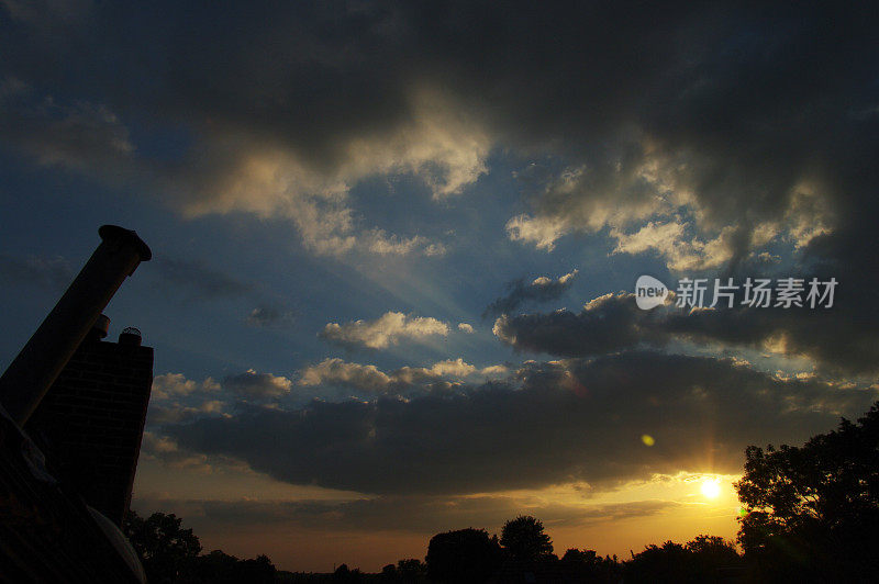 从一个角度看不同的天空