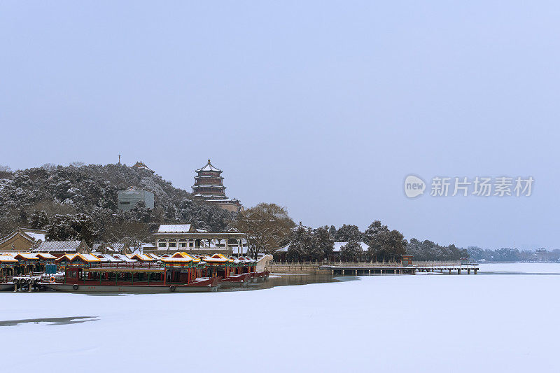 雪后的颐和园