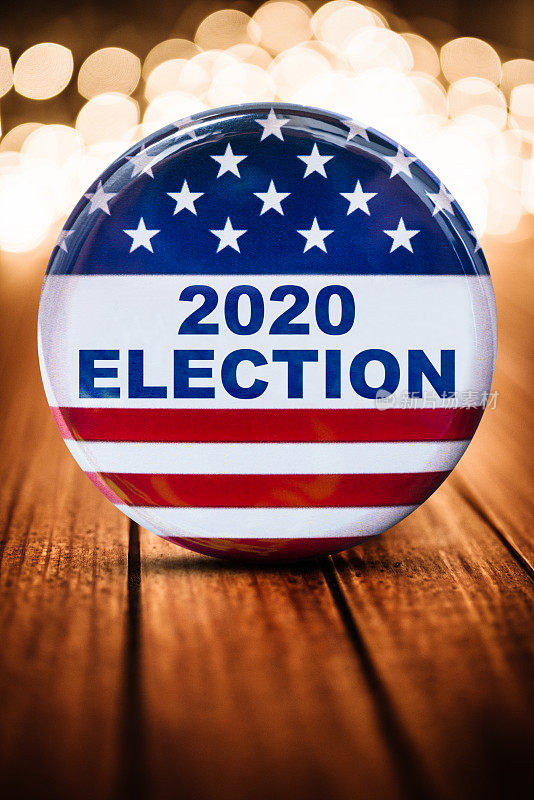 美国2020年的选举徽章