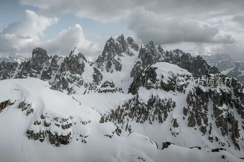 卡迪尼迪米苏里纳，Dolomites，意大利阿尔卑斯山，意大利