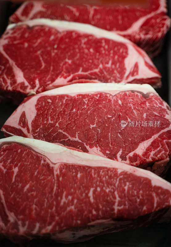 肉店的牛排