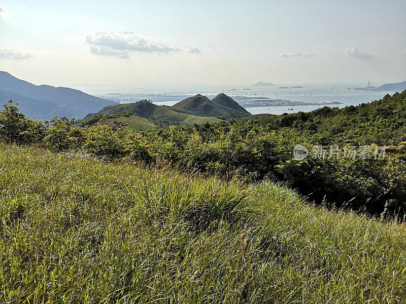 香港大屿山罗浮头郊游径全景